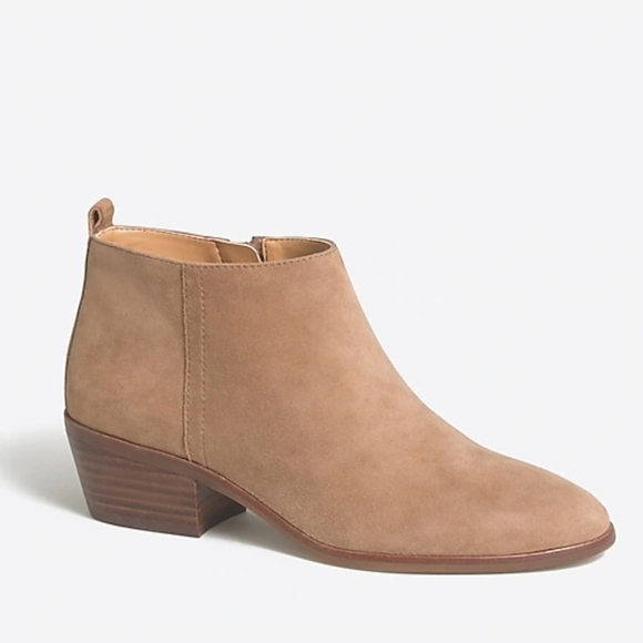 J. Crew Sawyer Suede Ankle Boots Size 7 - Picture 1 of 7
